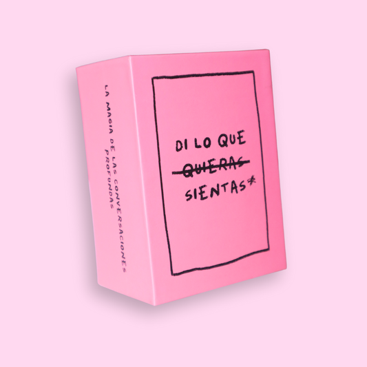 Juego Di lo que sientas - Conexiones profundas